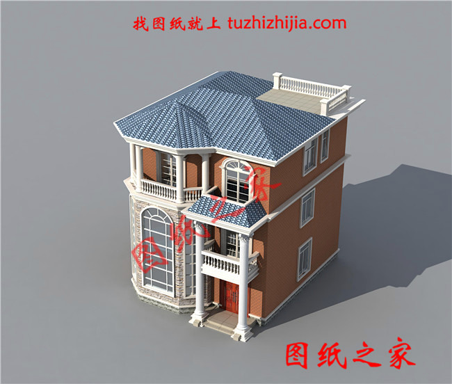 農(nóng)村100平米自建房圖紙設計，小宅基地也能建成大氣實用的別墅！