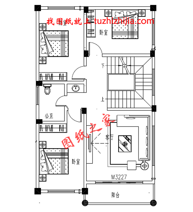農(nóng)村100平米自建房圖紙設計，小宅基地也能建成大氣實用的別墅！