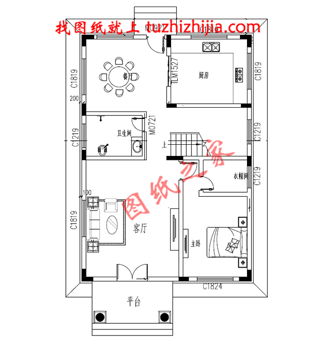 農(nóng)村100平米自建房圖紙設計，小宅基地也能建成大氣實用的別墅！