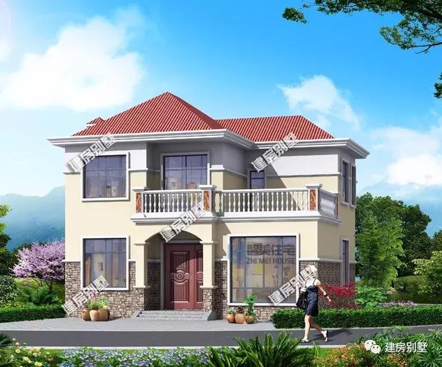 11×9米小戶型兩層別墅設(shè)計(jì)，美觀實(shí)用造價(jià)低！