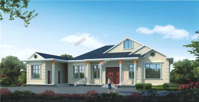 5套一二層農(nóng)村養(yǎng)老別墅設(shè)計(jì)圖，第三款造價(jià)18萬(wàn)，你喜歡嗎？