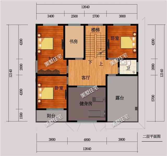 5套一二層農(nóng)村養(yǎng)老別墅設(shè)計(jì)圖，第三款造價(jià)18萬(wàn)，你喜歡嗎？