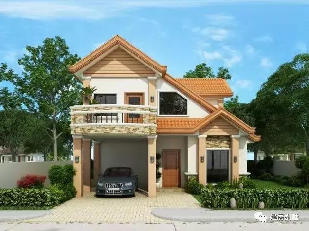 精致漂亮的農(nóng)村自建小別墅效果圖，第一款就非常驚艷！