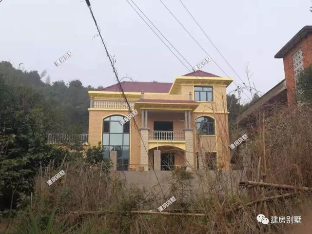 曬曬我新建的三層別墅，50萬全部完工，鄰居家根本沒法比