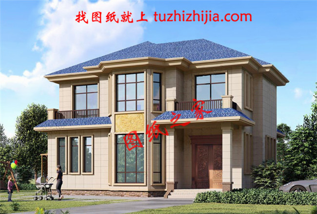 簡(jiǎn)單大氣的農(nóng)村房子設(shè)計(jì)圖，非常漂亮的二層別墅