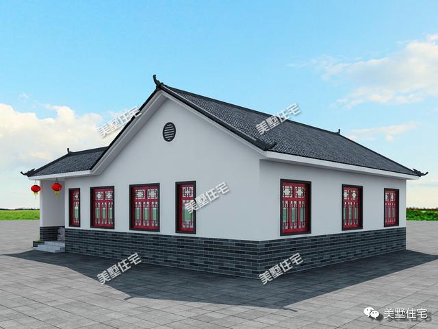 歐式別墅已經(jīng)過時了，中式合院別墅才是最美的！