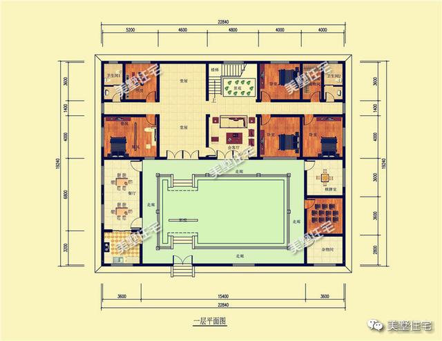 歐式別墅已經(jīng)過時了，中式合院別墅才是最美的！