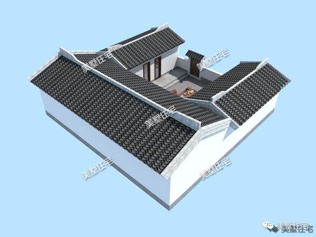 歐式別墅已經(jīng)過時了，中式合院別墅才是最美的！