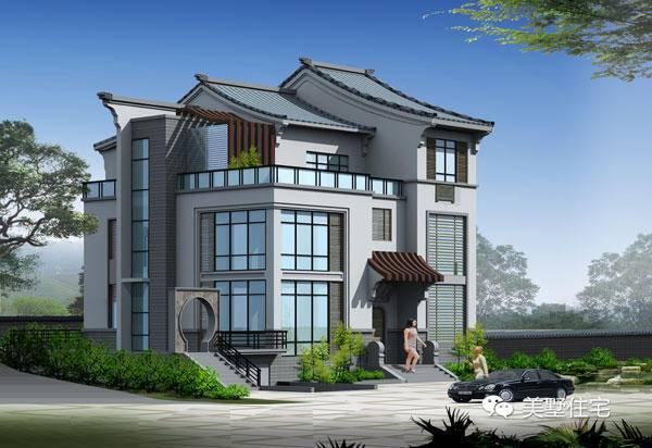 最美不過(guò)中式傳統(tǒng)別墅，這10套新中式別墅，隨便建上一棟都美滋滋的！