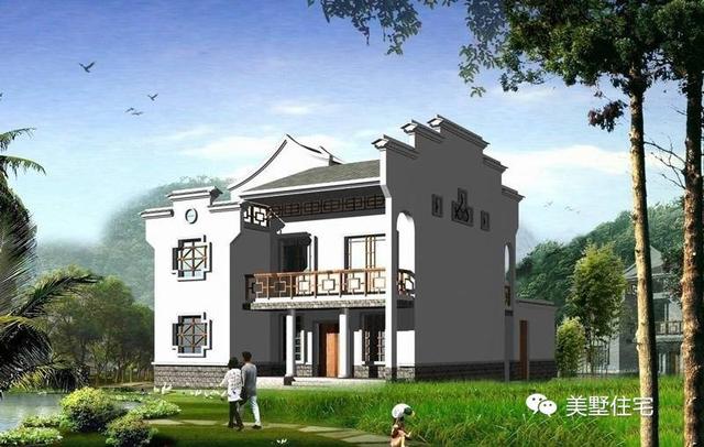 最美不過(guò)中式傳統(tǒng)別墅，這10套新中式別墅，隨便建上一棟都美滋滋的！