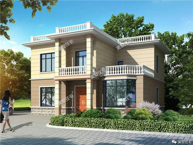 11x11米農(nóng)村兩層別墅設(shè)計(jì)圖紙，外觀典雅大方內(nèi)部舒適合理