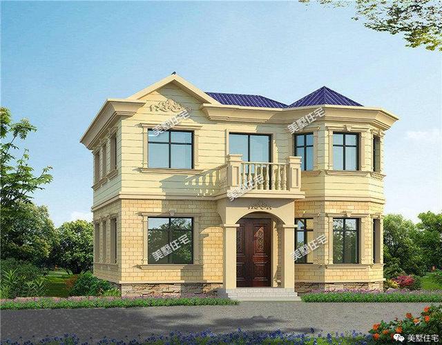 11x11米農(nóng)村兩層別墅設(shè)計(jì)圖紙，外觀典雅大方內(nèi)部舒適合理