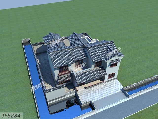 中式庭院別墅設(shè)計(jì)圖，有庭有院詩(shī)情畫意，驚艷千年,這才是中國(guó)人住的房子！