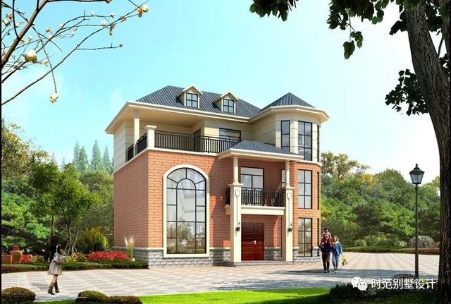 三層復(fù)式別墅設(shè)計方案，10x12米7室4廳多露臺陽臺，回到夢開始的地方