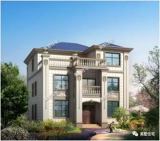 6款農(nóng)村三層自建別墅戶型圖，開間11米款款實用，第3還帶商鋪