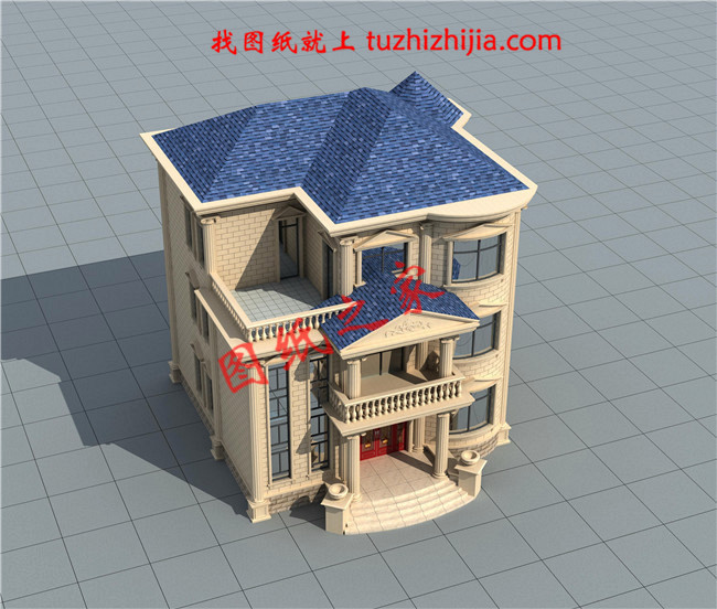 農(nóng)村60萬三層別墅款式設計圖，美觀大氣上檔次，村里人都羨慕！