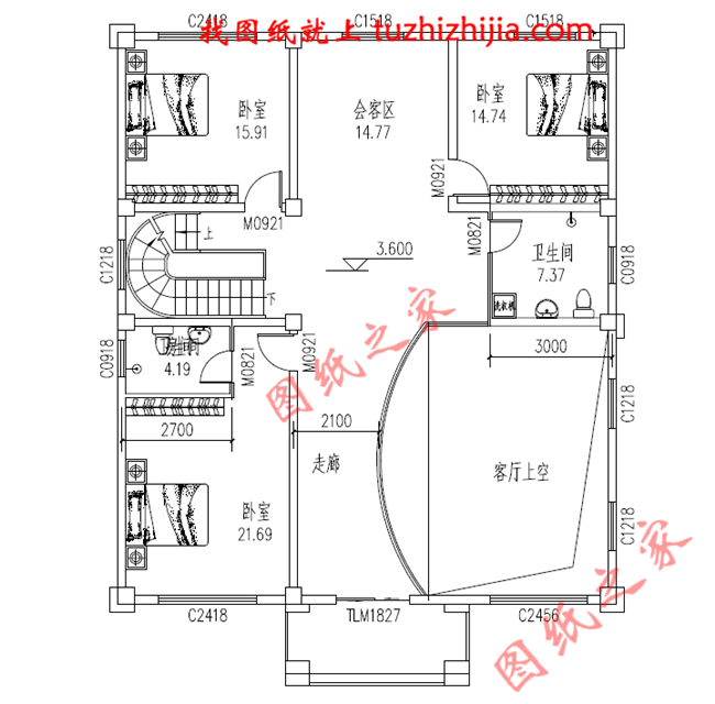 農(nóng)村60萬三層別墅款式設計圖，美觀大氣上檔次，村里人都羨慕！
