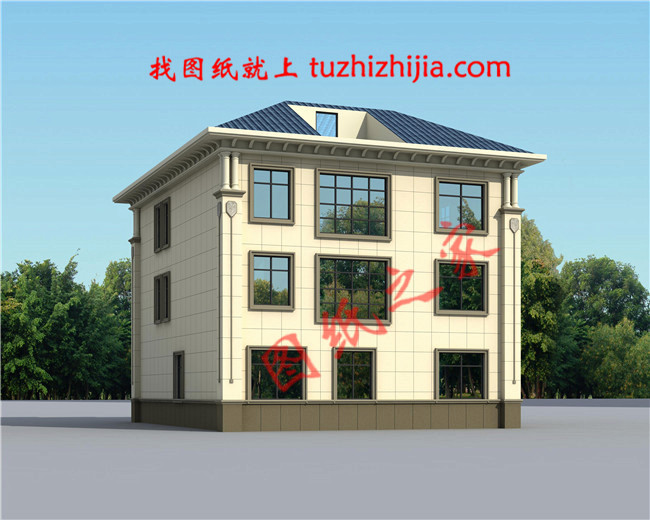 農(nóng)村60萬三層別墅款式設計圖，美觀大氣上檔次，村里人都羨慕！