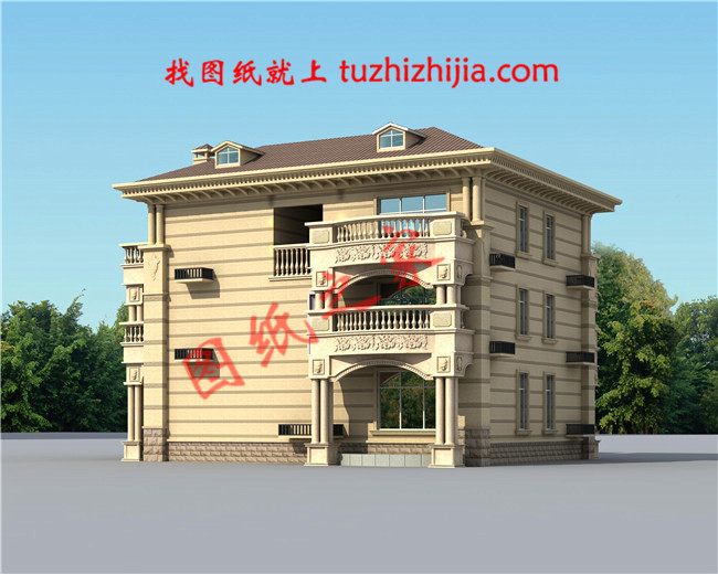 農(nóng)村70萬三層別墅款式設(shè)計(jì)圖，讓一家人都住得舒適舒心！