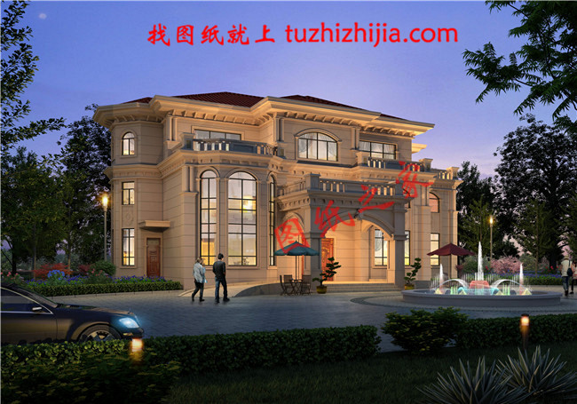 農(nóng)村70萬三層別墅款式設(shè)計(jì)圖，讓一家人都住得舒適舒心！