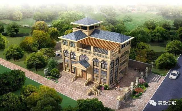 16套非常流行的自建別墅設計，原來農(nóng)村房子這么好看了！