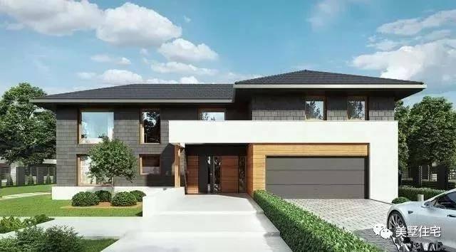 16套非常流行的自建別墅設計，原來農(nóng)村房子這么好看了！