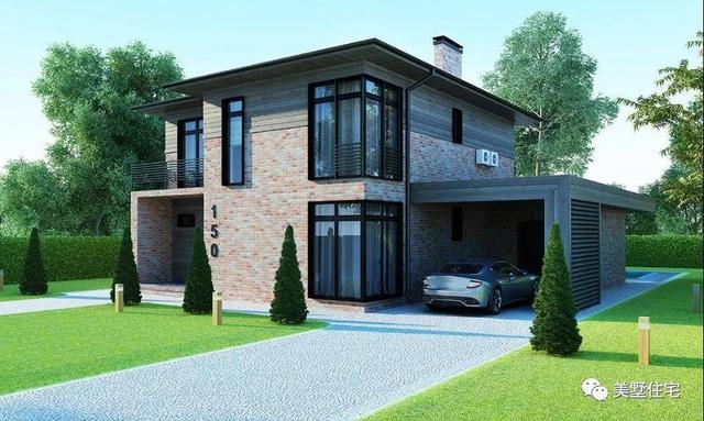 16套非常流行的自建別墅設計，原來農(nóng)村房子這么好看了！