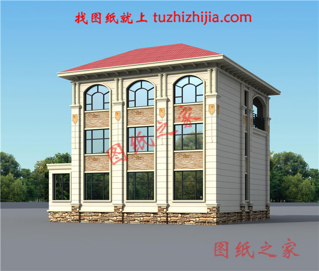 精選5套農(nóng)村40萬(wàn)三層別墅圖片及設(shè)計(jì)，讓村里人見(jiàn)了絕對(duì)非常羨慕！