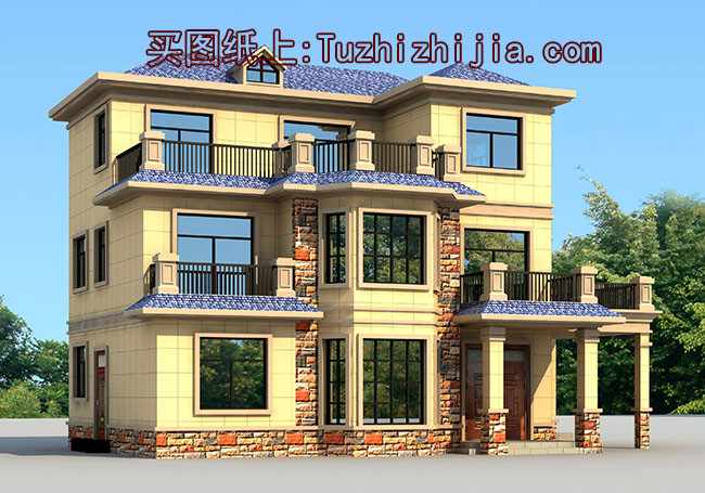 精選5套農(nóng)村40萬(wàn)三層別墅圖片及設(shè)計(jì)，讓村里人見(jiàn)了絕對(duì)非常羨慕！