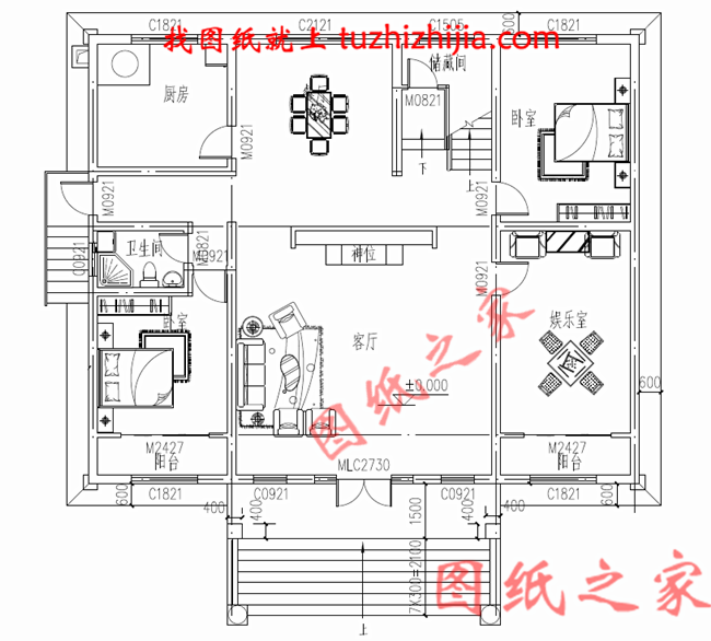 農(nóng)村40萬左右房子圖片及設(shè)計圖,非常簡單大氣的二層別墅！