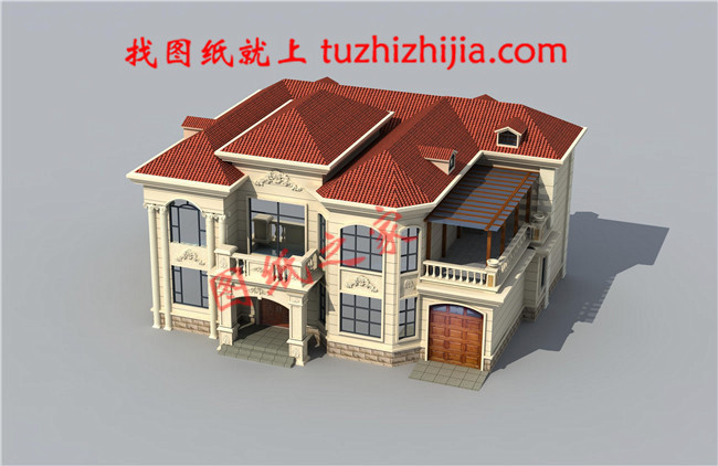 農(nóng)村40萬左右房子圖片及設(shè)計圖,非常簡單大氣的二層別墅！