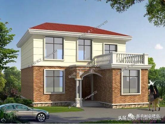 6套農(nóng)村自建別墅設(shè)計(jì)，小宅基地首選，面寬10米沒(méi)有絲毫浪費(fèi)