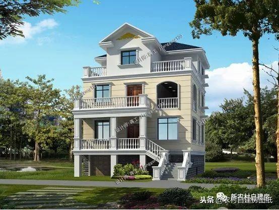 6套農(nóng)村自建別墅設(shè)計(jì)，小宅基地首選，面寬10米沒(méi)有絲毫浪費(fèi)