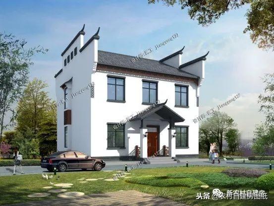 6套農(nóng)村自建別墅設(shè)計(jì)，小宅基地首選，面寬10米沒(méi)有絲毫浪費(fèi)