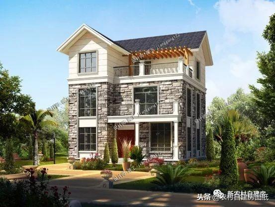 6套農(nóng)村自建別墅設(shè)計(jì)，小宅基地首選，面寬10米沒(méi)有絲毫浪費(fèi)