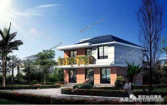 6套農(nóng)村自建別墅設(shè)計(jì)，小宅基地首選，面寬10米沒(méi)有絲毫浪費(fèi)