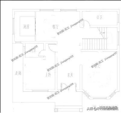 120平的農(nóng)村自建別墅設(shè)計(jì)圖，戶型方正在哪里都能建，第3套進(jìn)深10米讓人刮目相看