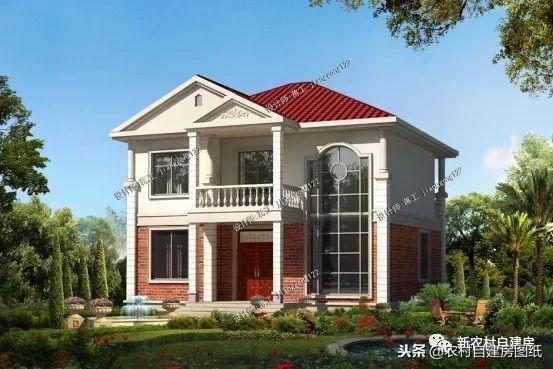 120平的農(nóng)村自建別墅設(shè)計(jì)圖，戶型方正在哪里都能建，第3套進(jìn)深10米讓人刮目相看