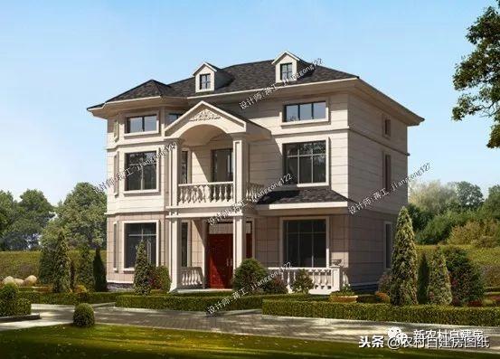 120平的農(nóng)村自建別墅設(shè)計(jì)圖，戶型方正在哪里都能建，第3套進(jìn)深10米讓人刮目相看