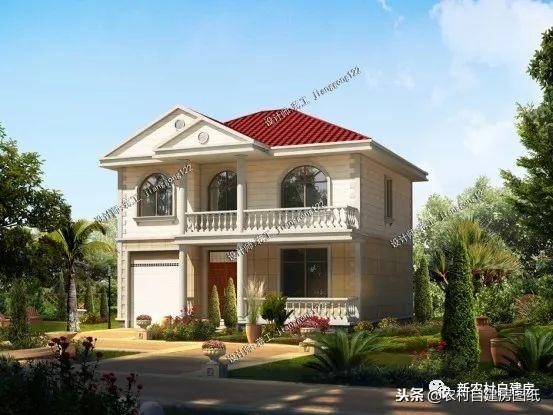 120平的農(nóng)村自建別墅設(shè)計(jì)圖，戶型方正在哪里都能建，第3套進(jìn)深10米讓人刮目相看