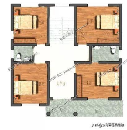 120平的農(nóng)村自建別墅設(shè)計(jì)圖，戶型方正在哪里都能建，第3套進(jìn)深10米讓人刮目相看
