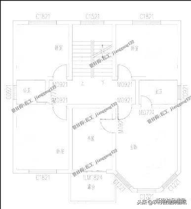 120平的農(nóng)村自建別墅設(shè)計(jì)圖，戶型方正在哪里都能建，第3套進(jìn)深10米讓人刮目相看