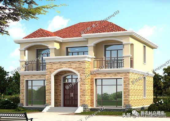 城里沒(méi)房只能單身？看看這套22萬(wàn)建成的二層別墅