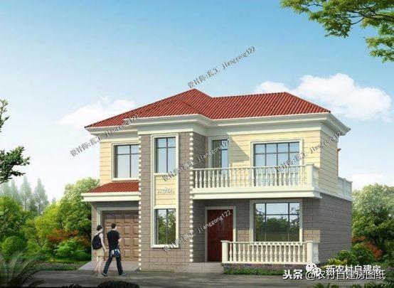 3款新款農(nóng)村二層別墅設計圖紙，實用經(jīng)濟易建造 農(nóng)村施工隊都看得懂