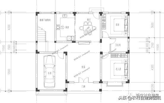 3款新款農(nóng)村二層別墅設計圖紙，實用經(jīng)濟易建造 農(nóng)村施工隊都看得懂
