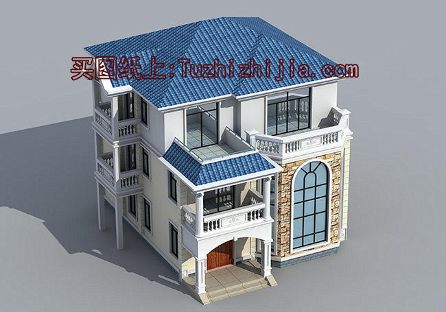 農(nóng)村40萬三層別墅款式設(shè)計圖，讓你建成一棟漂亮又實用的小別墅！