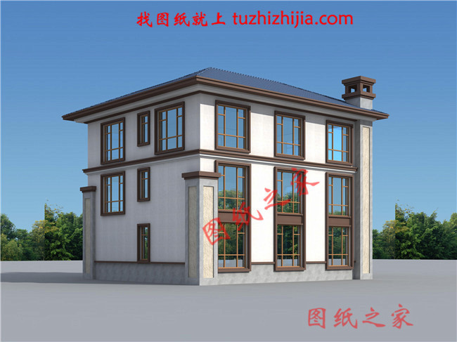 農(nóng)村40萬三層別墅款式設(shè)計圖，讓你建成一棟漂亮又實用的小別墅！