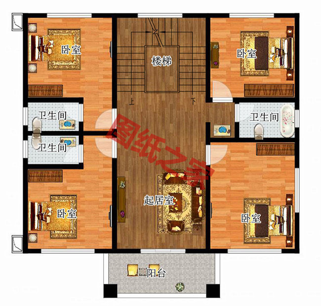 農(nóng)村40萬三層別墅款式設(shè)計圖，讓你建成一棟漂亮又實用的小別墅！