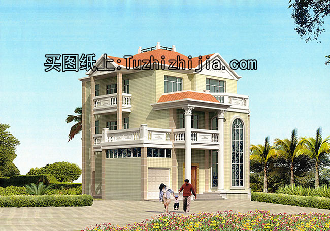 農(nóng)村40萬三層別墅款式設(shè)計圖，讓你建成一棟漂亮又實用的小別墅！