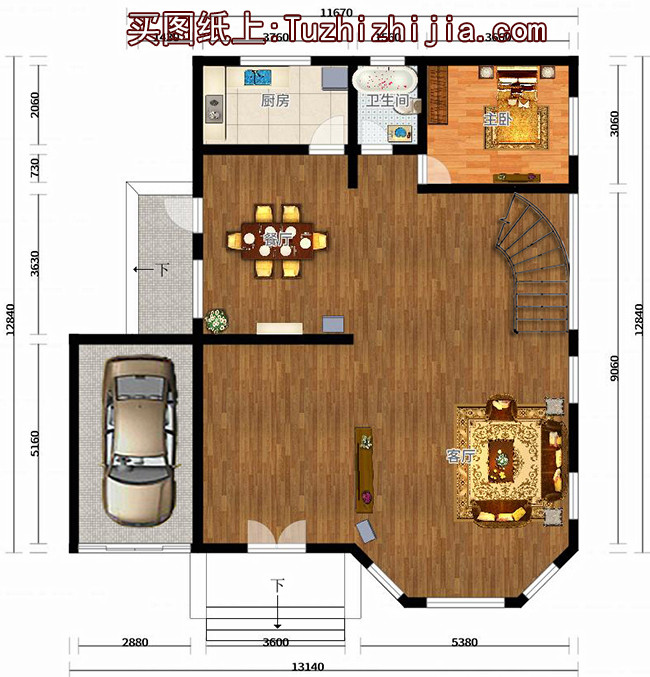 農(nóng)村40萬三層別墅款式設(shè)計圖，讓你建成一棟漂亮又實用的小別墅！